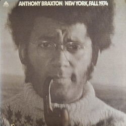 Anthony Braxton New York, Fall 1974 Vinyl LP USED