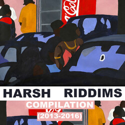 Various 2MR Presents: Harsh Riddims 2013-2016 Vinyl LP USED