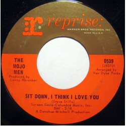 The Mojo Men Sit Down, I Think I Love You / Don't Leave Me Crying Like Before USED VINYL 7INCH 45 RPM SINGLE STYRENE