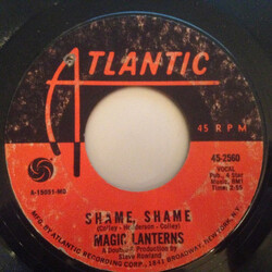 Magic Lanterns Shame, Shame / Baby, I Gotta Go USED VINYL 7INCH 45 RPM SINGLE STYRENE