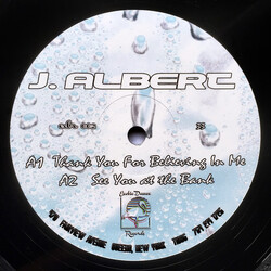J. Albert / Person Of Interest EDR002 USED VINYL 12INCH 33 S RPM