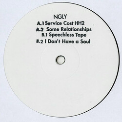 NGLY NGLY USED VINYL 12INCH 33 S RPM WHITE LABEL