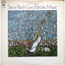 Steve Reich Live / Electric Music Vinyl LP USED