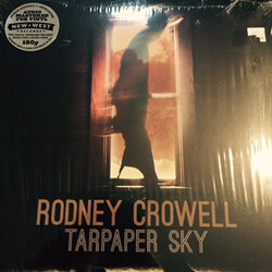 Rodney Crowell Tarpaper Sky Vinyl LP USED