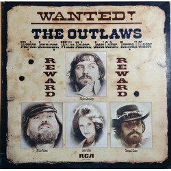Waylon Jennings / Willie Nelson / Jessi Colter / Tompall Glaser Wanted! The Outlaws Vinyl LP USED