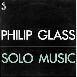 Philip Glass Solo Music Vinyl LP USED
