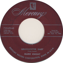 Marie Knight Grasshopper Baby / Look At Me USED VINYL 7INCH 45 RPM