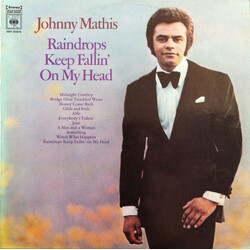 Johnny Mathis Raindrops Keep Fallin' On My Head Vinyl LP USED