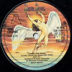 Dave Edmunds I Knew The Bride USED VINYL 7INCH 45 RPM SINGLE STEREO