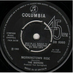 The Seekers Morningtown Ride USED VINYL 7INCH 45 RPM SINGLE