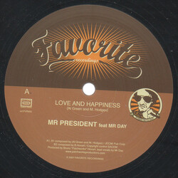 Mr President / Mr. Day Love And Happiness USED VINYL 12INCH
