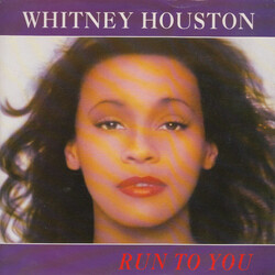 Whitney Houston Run To You USED VINYL 7INCH SINGLE