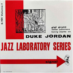 Duke Jordan / Hall Overton Jazz Laboratory Series Vinyl LP USED