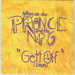 Prince / The New Power Generation Gett Off USED VINYL 7INCH 45 RPM SINGLE STEREO