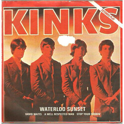 The Kinks Waterloo Sunset USED VINYL 7INCH 45 RPM EP