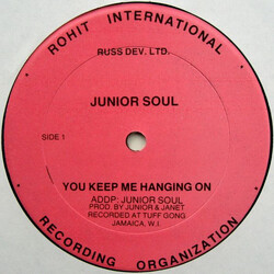 Junior Soul You Keep Me Hanging On USED VINYL 12INCH 45 RPM