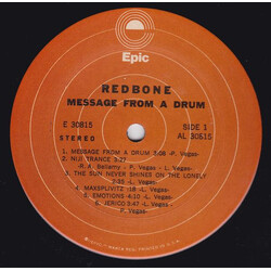 Redbone Message From A Drum Vinyl LP USED