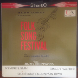 Alan Lomax Alan Lomax Presents Folk Song Festival At Carnegie Hall Vinyl LP USED
