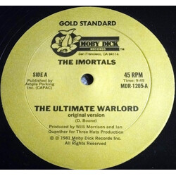 The Immortals (2) The Ultimate Warlord USED VINYL 12INCH 45 RPM