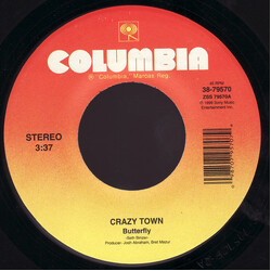 Crazy Town Butterfly USED VINYL 7INCH 45 RPM