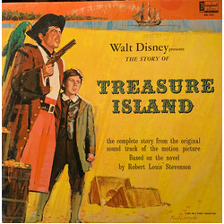 Dal McKennon Walt Disney Presents The Story of Treasure Island Vinyl LP USED