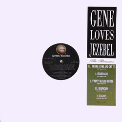 Gene Loves Jezebel Remix Sampler VINYL 12" USED