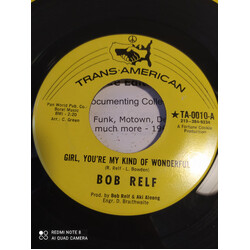 Bob Relf Girl, You're My Kind Of Wonderful USED VINYL 7INCH 45 RPM SINGLE
