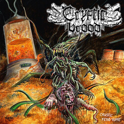 Cryptic Brood Caustic Fetid Vomit USED VINYL 7INCH 45 RPM LIMITED EDITION