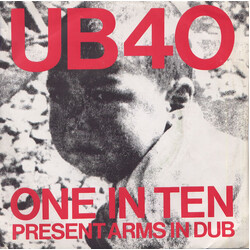 UB40 One In Ten / Present Arms In Dub VINYL 7" USED