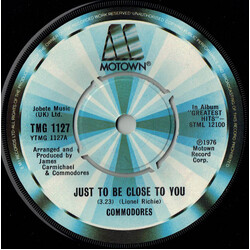 Commodores Just To Be Close To You USED VINYL 7INCH 45 RPM