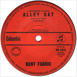 Bent Fabric Alley Cat USED VINYL 7INCH 45 RPM SINGLE