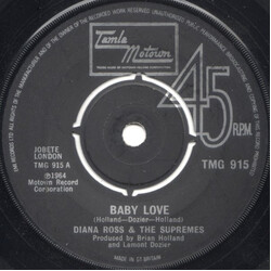 The Supremes Baby Love USED VINYL 7INCH 45 RPM SINGLE REISSUE