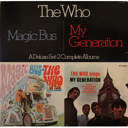 The Who Magic Bus / The Who Sings My Generation Vinyl 2 LP USED