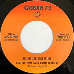 Casbah 73 Doing Our Own Thing (Dimitri From Paris Remix) USED VINYL 7INCH 45 RPM SINGLE