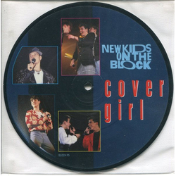 New Kids On The Block Cover Girl Vinyl 7" USED