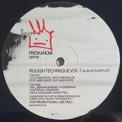 Various Rough Technique Vol. 1 Album Sampler USED VINYL 12INCH 33 S RPM PROMO SAMPLER