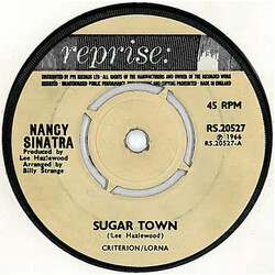 Nancy Sinatra Sugar Town USED VINYL 7INCH 45 RPM SINGLE