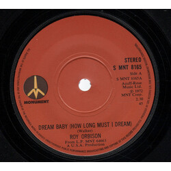 Roy Orbison Dream Baby / Blue Angel USED VINYL 45 RPM 7INCH SINGLE