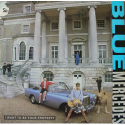 Blue Mercedes I Want To Be Your Property VINYL 12" USED