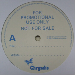Billy Idol Flesh For Fantasy USED VINYL 12INCH PROMO
