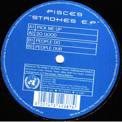 Pisces Strokes E.P USED VINYL 12INCH EP 33 S RPM