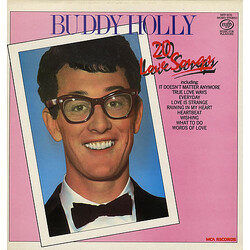 Buddy Holly 20 Love Songs Vinyl LP USED