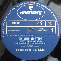 Rahni Harris / Family Love (4) Six Million Steps (West Runs South) USED VINYL 12INCH 45 RPM