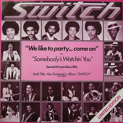 Switch (6) We Like To Party... Come On VINYL 12" USED