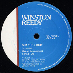 Winston Reedy Dim The Light VINYL 12" USED