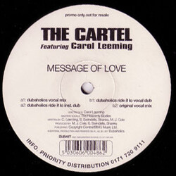 The Cartel (15) Message Of Love VINYL 12" USED