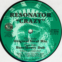 Resonator (7) Crazy VINYL 12" USED