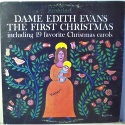 Edith Evans The First Christmas Vinyl LP USED