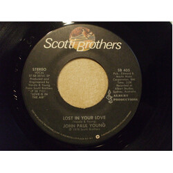 John Paul Young Lost In Your Love / The Day That My Heart Caught Fire USED VINYL 7INCH 45 RPM SINGLE