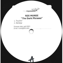 Rex Mundi The Dark Phrases USED VINYL 12INCH WHITE LABEL